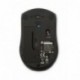 HP H2C22AA - Mouse optico inalambrico x3000, USB, 1200 dpi gris metãllico negro brillante