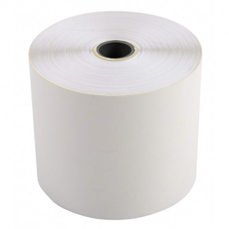 Exacompta Bobinas para calculadora 57x70x12x25-2 pliegues quimicos autocopiativos - Papel Color blanco, 7 cm, 57 mm 