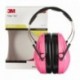 3M Peltor Kid KIDR, Neon-rosa, SNR - 27 dB