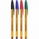 BIC Cristal Original Fine - Bolsa de 15+5 bolígrafos, colores azul, negro, rojo y verde