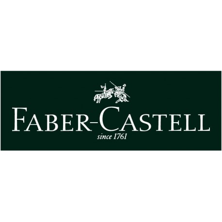 Faber-Castell Basic 148522 - Pluma estilográfica punta EF, metal , color plateado mate