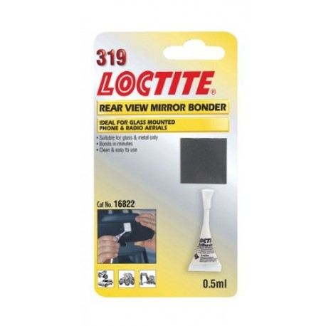 Cola para Espejo Retrovisor Trasero Loctite 319 Cola para Cristal Metal, Antena - Franqueo libre!