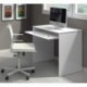 Habitdesign 002314BO - Mesa de ordenador, color blanco brillo, dimensiones 90 x 79 x 60 cm