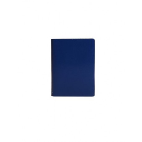 Paperthinks - Cuaderno, tapas de piel reciclada y hojas en blanco, 9 x 13 cm, 256 páginas, color azul marino