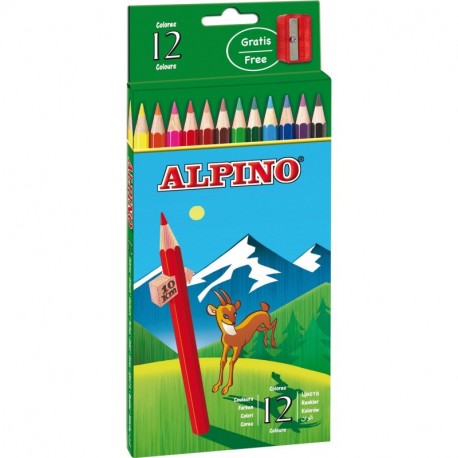 Alpino-722838 Pack 12 lápices 654 