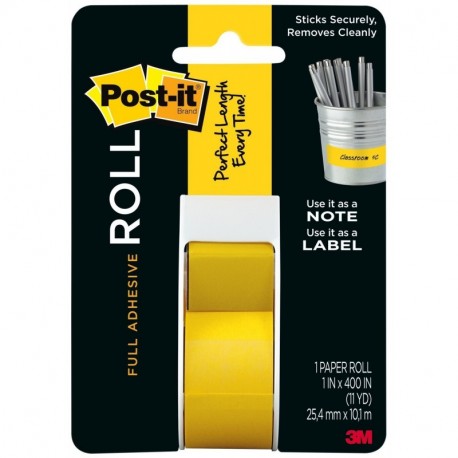 Post-It 2650-YEU - Etiquetas en rollo, color amarillo