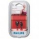 Philips SHE1360 - Auriculares de botón, color negro