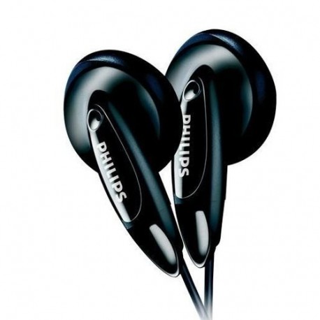 Philips SHE1360 - Auriculares de botón, color negro