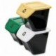 DEA HOME Ecobin - Juego de 3 cubos de basura