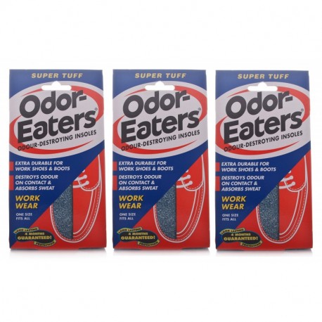 Tres paquetes de OdorEaters Super Tuff