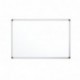 Bi-Office Maya - Pizarra blanca magnética con marco de aluminio, 1200 x 900 mm