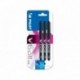 Pilot VB5 - Bolígrafo roller 3 unidades , color negro