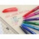 Pilot FriXion - Bolígrafo roller de gel de tinta borrable 3 unidades , color rosa, morado y azul