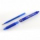 Pilot FriXion Clicker - Bolígrafo roller de tinta borrable incluye 3 recargas , color azul