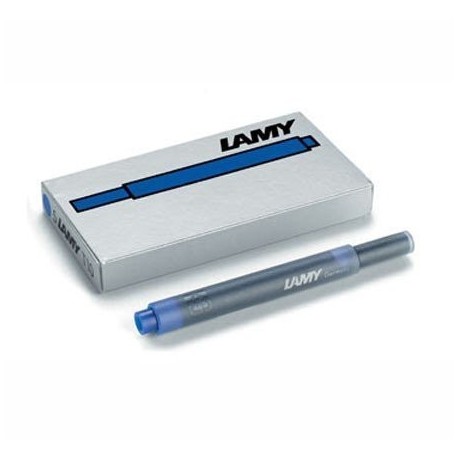 Lamy T10 - Juego de 20 cartuchos de tinta para pluma estilográfica Lamy, color azul