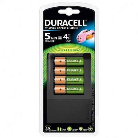 Duracell Cargador de pilas en 15 minutos, 1 unidad