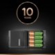 Duracell cargador de pilas en 15 minutos, 1 unidad