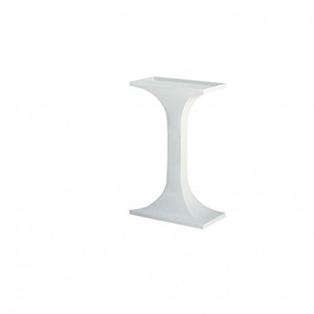 Voltrega 60B - Soporte rectangular de pie columna para jaula de aves, 25.00 x 47.00 x 73.00 cm 9.84" x 18.50" x 28.74" 