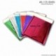 EPOSGEAR®, 10 sobres acolchados de papel aluminio de burbujas para DVD color rosa fuerte, de 250 mm x 180 mm, colores metálic