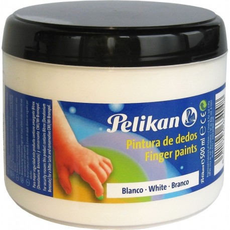 Pelikan 936388 - Pintura de dedos, color blanca