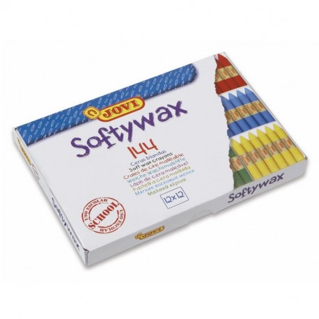 Jovi - Softywax, school pack de 144 ceras surtidas 939 