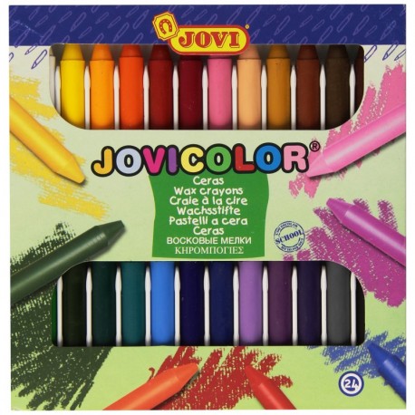 Jovicolor 980 - Ceras, caja de 24 unidades
