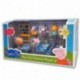 Peppa Pig Cole con Amigos Incluye 7 Figuras y 3 pupitres, 30.5 x 17.8 x 12.7 Bandai 84213 