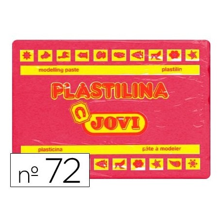 Plastilina Vegetal 350g"Jovi" Rojo