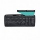 Logitech MK330 - Pack de teclado y ratón QWERTY Español, inalámbrico , negro