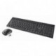 Trust Nola - Pack de teclado con ratón inalámbricos, USB