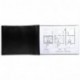 Exacompta 88330E - Carpeta de 20 fundas, A3, color negro