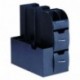 Mind Reader Café condimento caddy organizador 6 negro