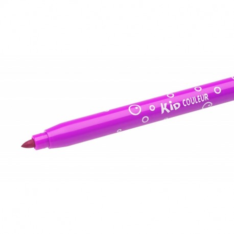 BIC Kids Kid Couleur - Blíster de 10 + 2 rotuladores de colorear para aprendizaje, multicolor