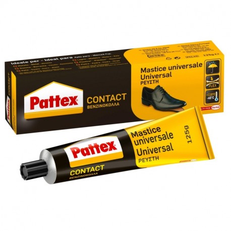 Pattex Cola de contacto universal instantánea multiusos, a prueba de agua, 125ml