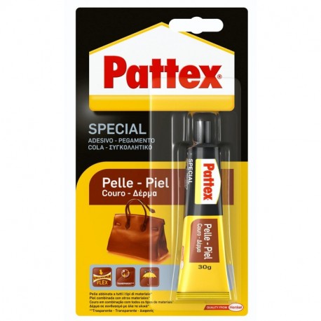 Pattex Pegamento para piel con alta flexibilidad y larga duración, 1 x 30 gr