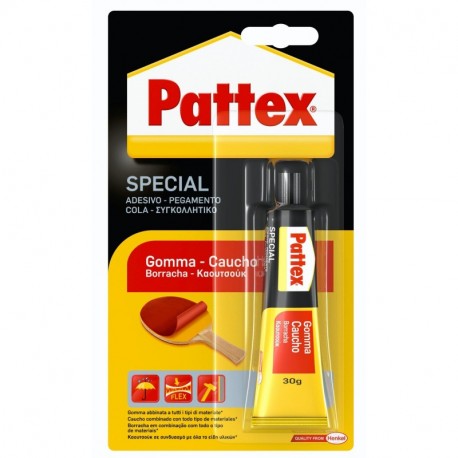 Pattex Pegamento para caucho con alta flexibilidad y larga duración, 1 x 30 gr