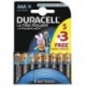 Duracell Ultra Power - Pila alcalina AAA paquete de 5 + 3 unidades 