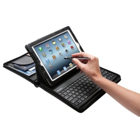 Kensington Keyfolio Executive - teclados para móviles Negro, Mini, iPad 2/3, Bluetooth, 853g, 23 cm 