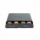 Mind Reader Anchor Caja para 32 capsulas de Tassimo, 20 capsulas Vertuoline Nespresso, 20 paquetes de Keurig Vue