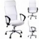 Deuba Silla de oficina color blanco | ergonómica | posa brazos | regulación automática de altura | respaldo ergonómico | Mall