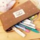 HmgSea Pastorable Canvas Pen Bag Pencil Case, Brand New, Different Colors,Set Of 4