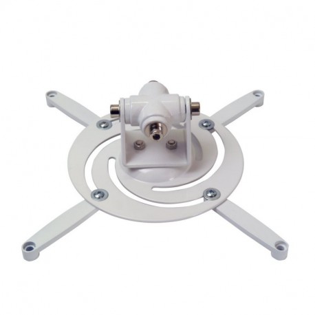 PureMounts PM-Spider-Plus-W – Soporte de Techo para Videoproyector / Cañón, rotativo e inclinable 25° , Distancia al Techo f