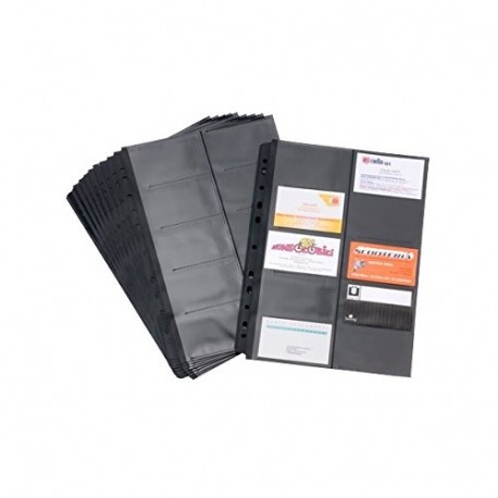 Tecnostyl bt611 sobres de repuesto para porta tarjetas de visita Black Tie