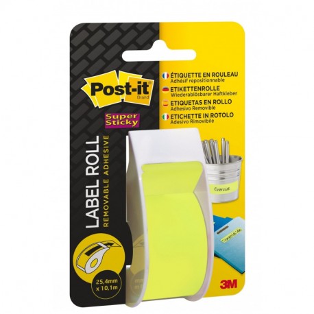 Post-It 2650-G - Dispensador de etiquetas adhesivos 25.4 cm x 10 m , verde