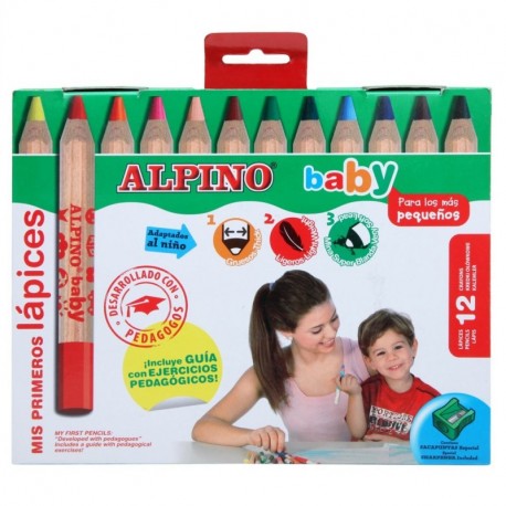 Alpino AL000177 - Estuche 12 lápices