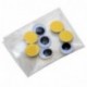 Alpino DP000139 - Caja de 6 botes de pasta blanda 40 g , multicolores
