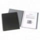 Rexel Portafundas 360° A4 negro 30 fundas - portafolios para presentaciones Negro, Polipropileno PP , A4, China 