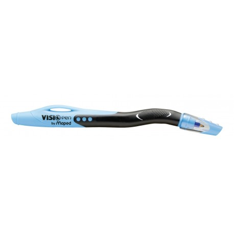 Maped - Bolígrafo"Visio Pen" para zurdos, color azul 224320 