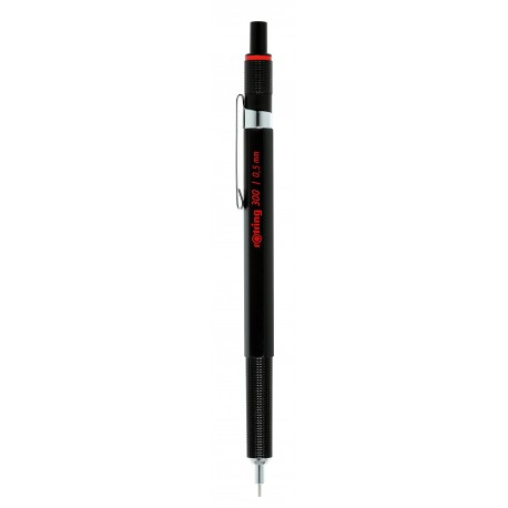 Rotring 300 portaminas de 0,5 mm, cuerpo negro