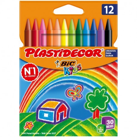 BIC Plastidecor - Set de ceras